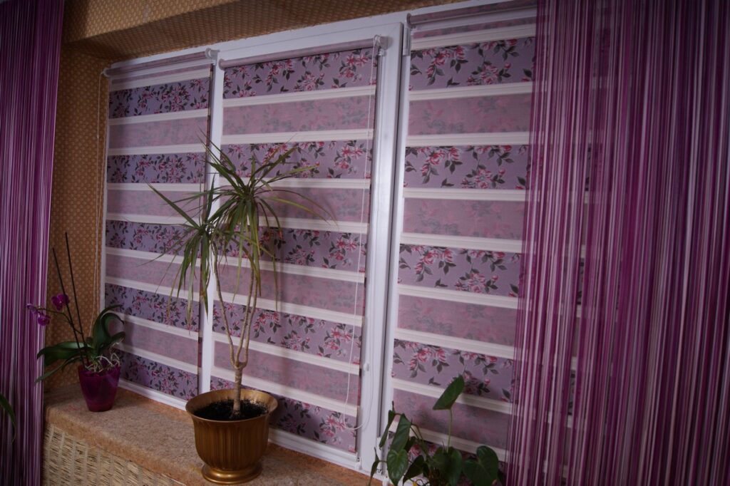 Орнаментальні жалюзі Зебра